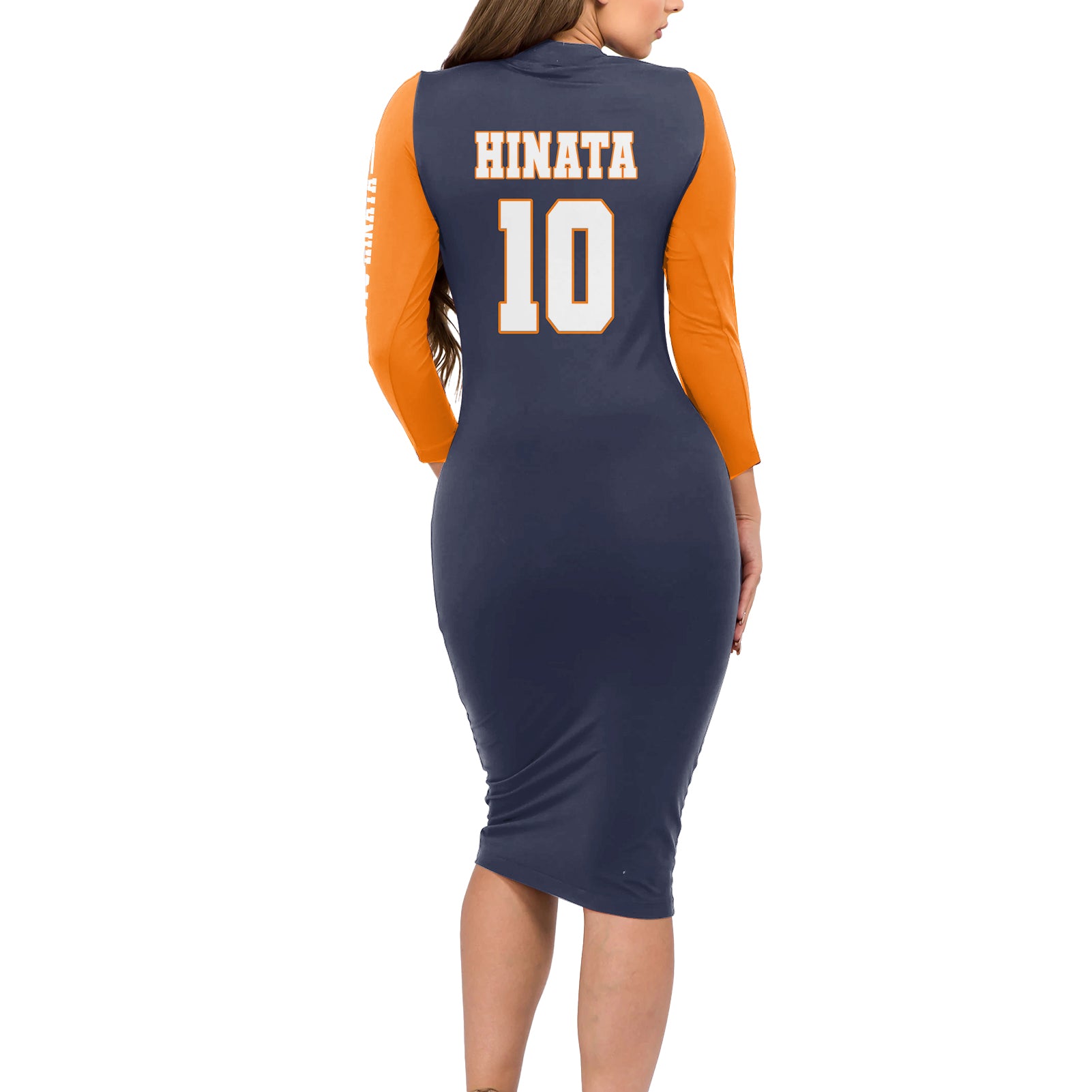 Karasuno Shoyo Hinata Long Sleeve Bodycon Dress