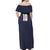 Karasuno Shoyo Hinata Off Shoulder Maxi Dress