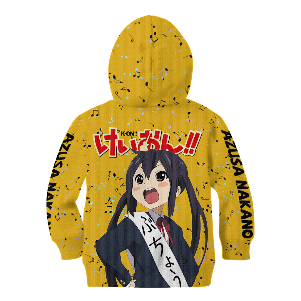 K-On - Azusa Nakano Anime Kid Hoodie