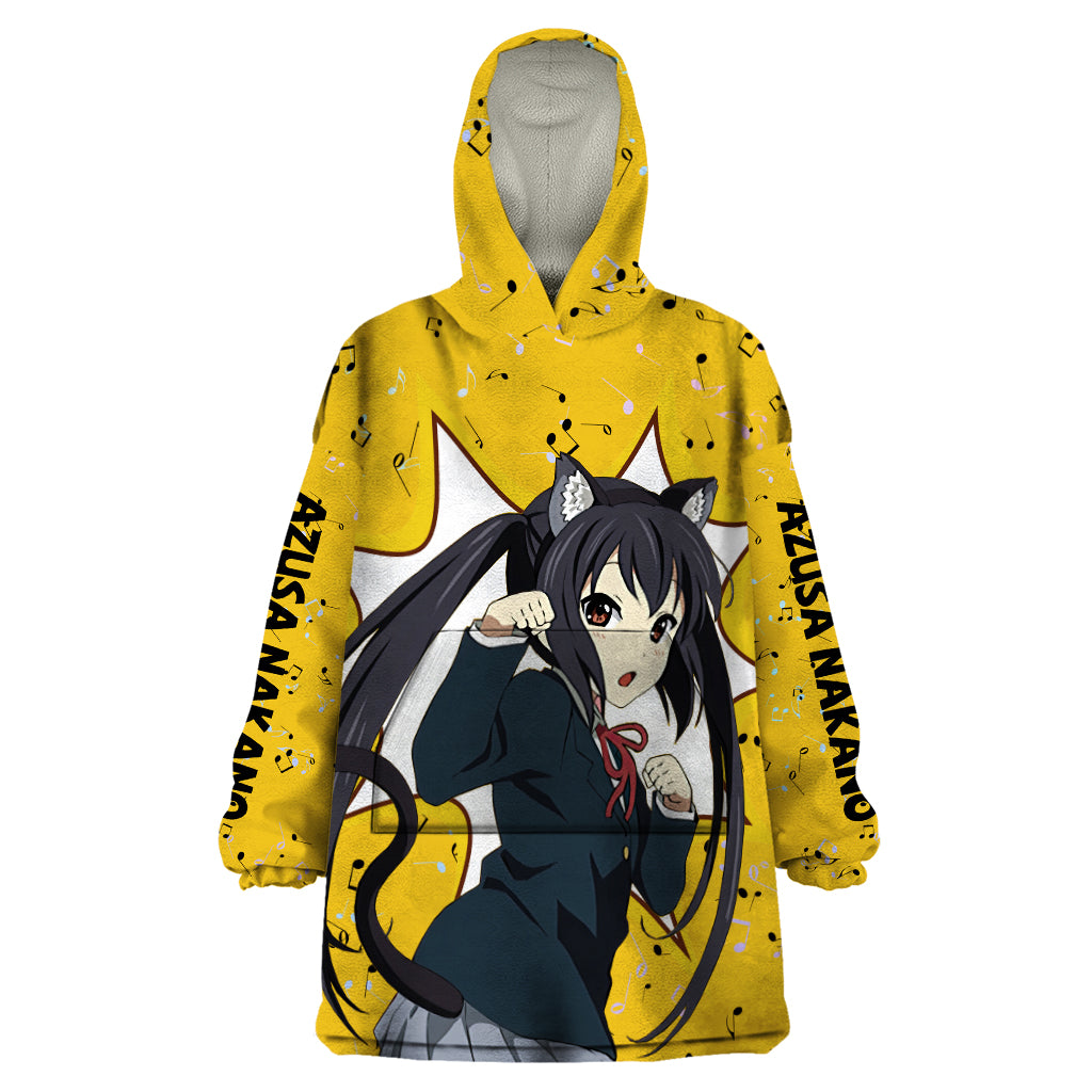 K-On - Azusa Nakano Anime Wearable Blanket Hoodie
