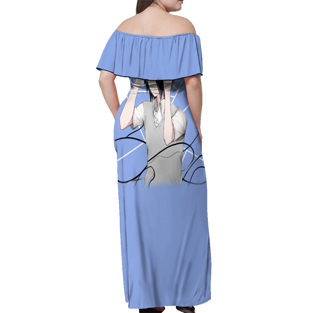 Love Is War Yuu Ishigami - Kaguya-sama Off Shoulder Maxi Dress