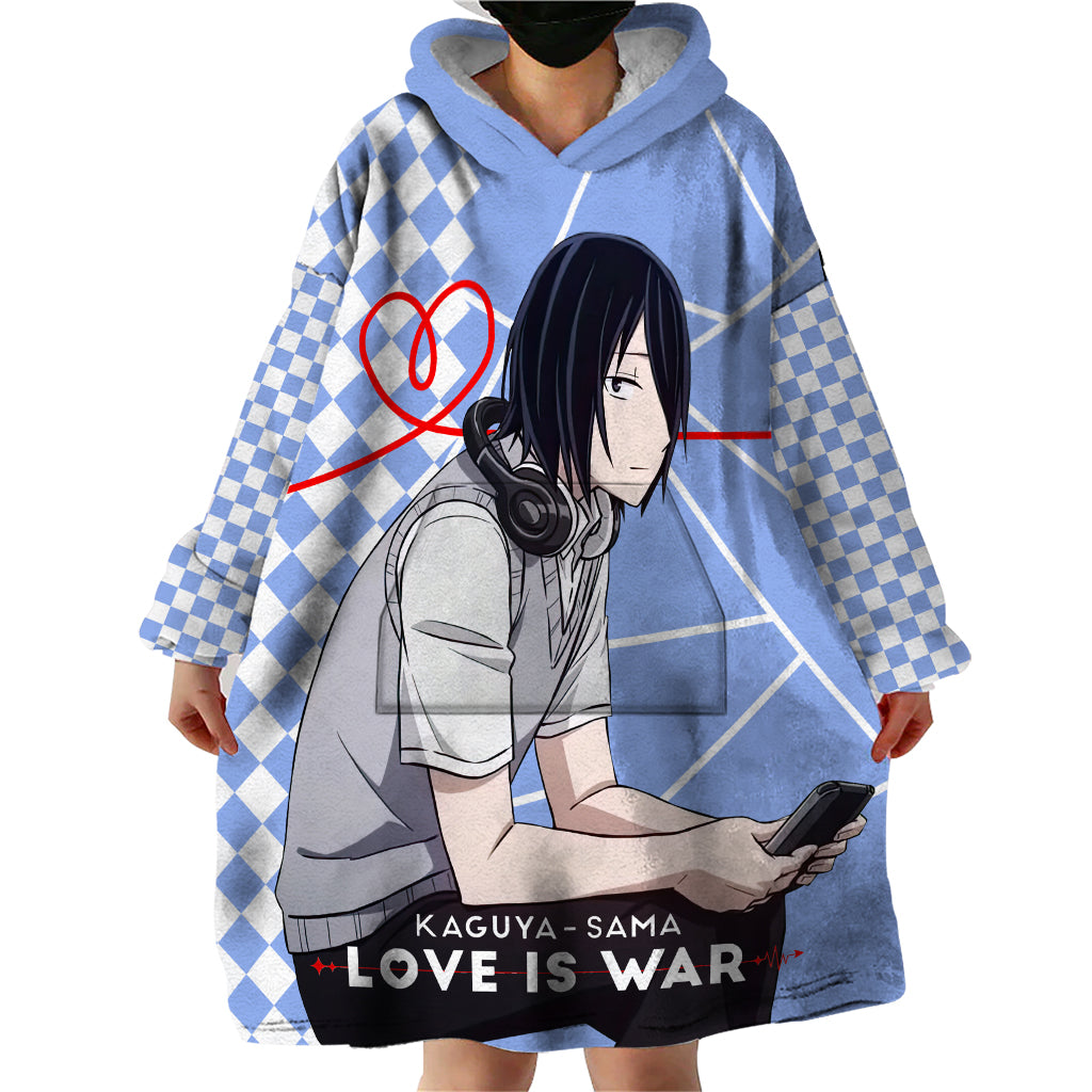 Love Is War Yuu Ishigami - Kaguya-sama Wearable Blanket Hoodie