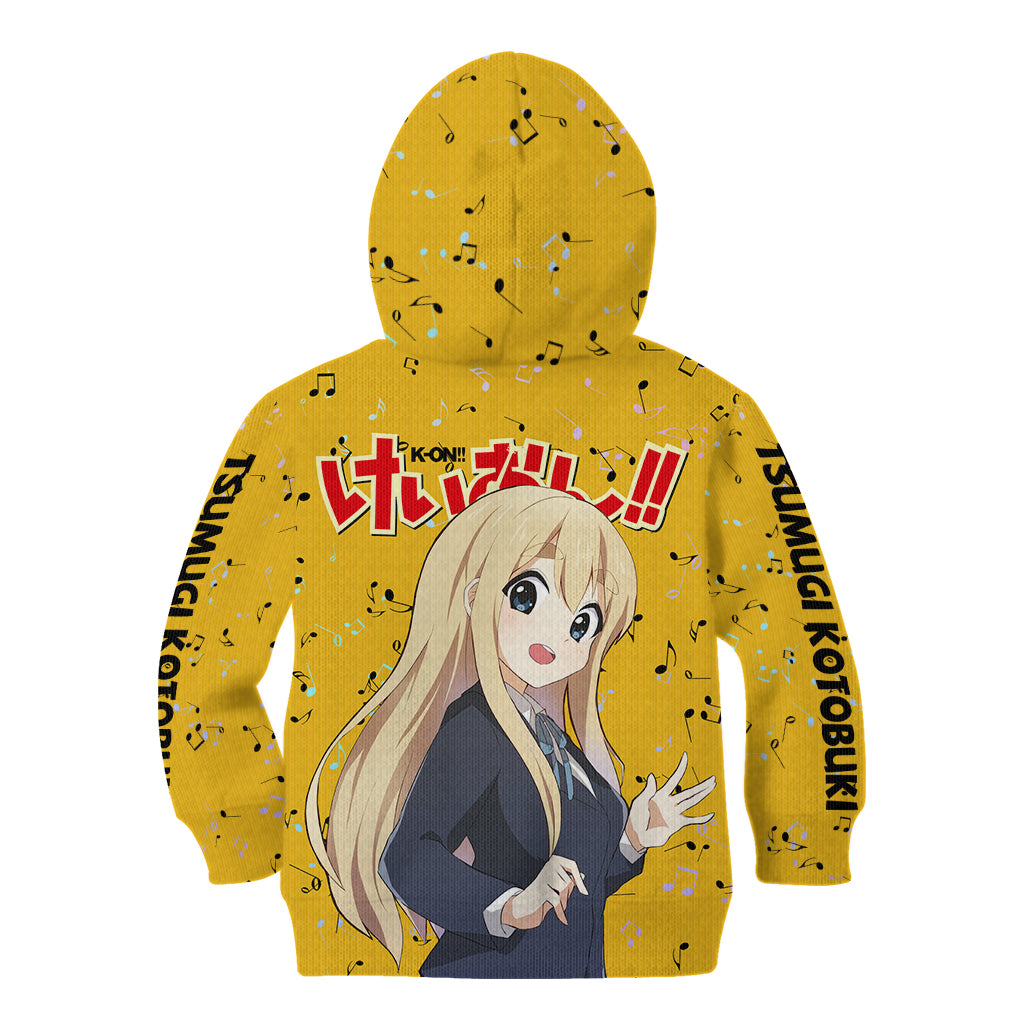 K-On - Tsumugi Kotobuki Anime Kid Hoodie