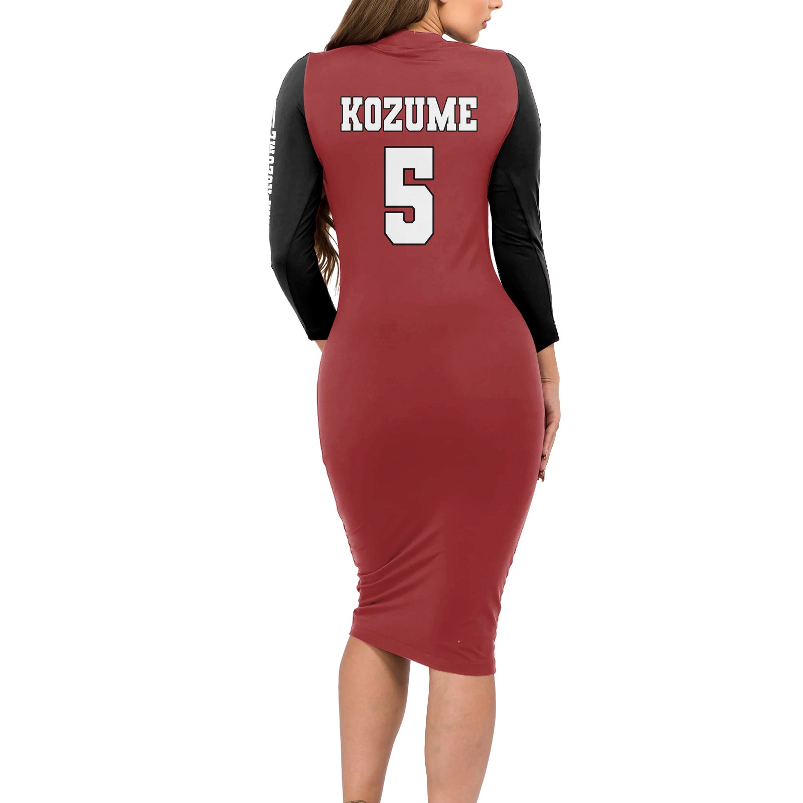 Nekoma Kenma Kozume Long Sleeve Bodycon Dress