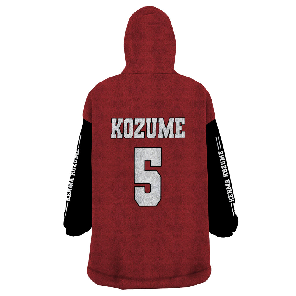 Nekoma Kenma Kozume Wearable Blanket Hoodie