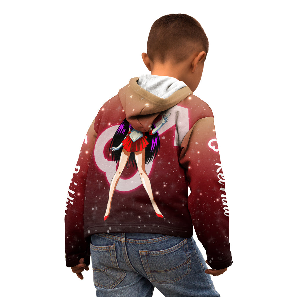 Sailor Mars Rei Hino Kid Hoodie