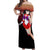 Sailor Mars Rei Hino Off Shoulder Maxi Dress