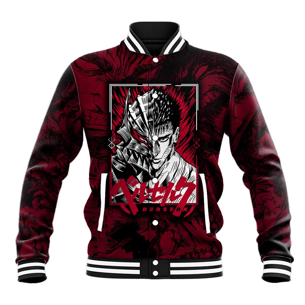 Guts Metal - Bererk Baseball Jacket Anime Style - The Mazicc