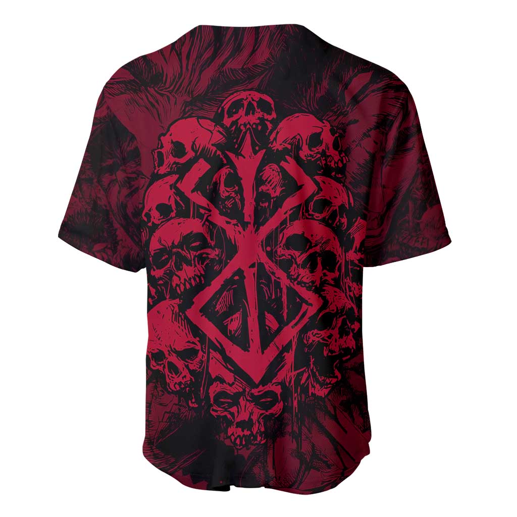 Guts Metal - Bererk Baseball Jersey Anime Style - The Mazicc