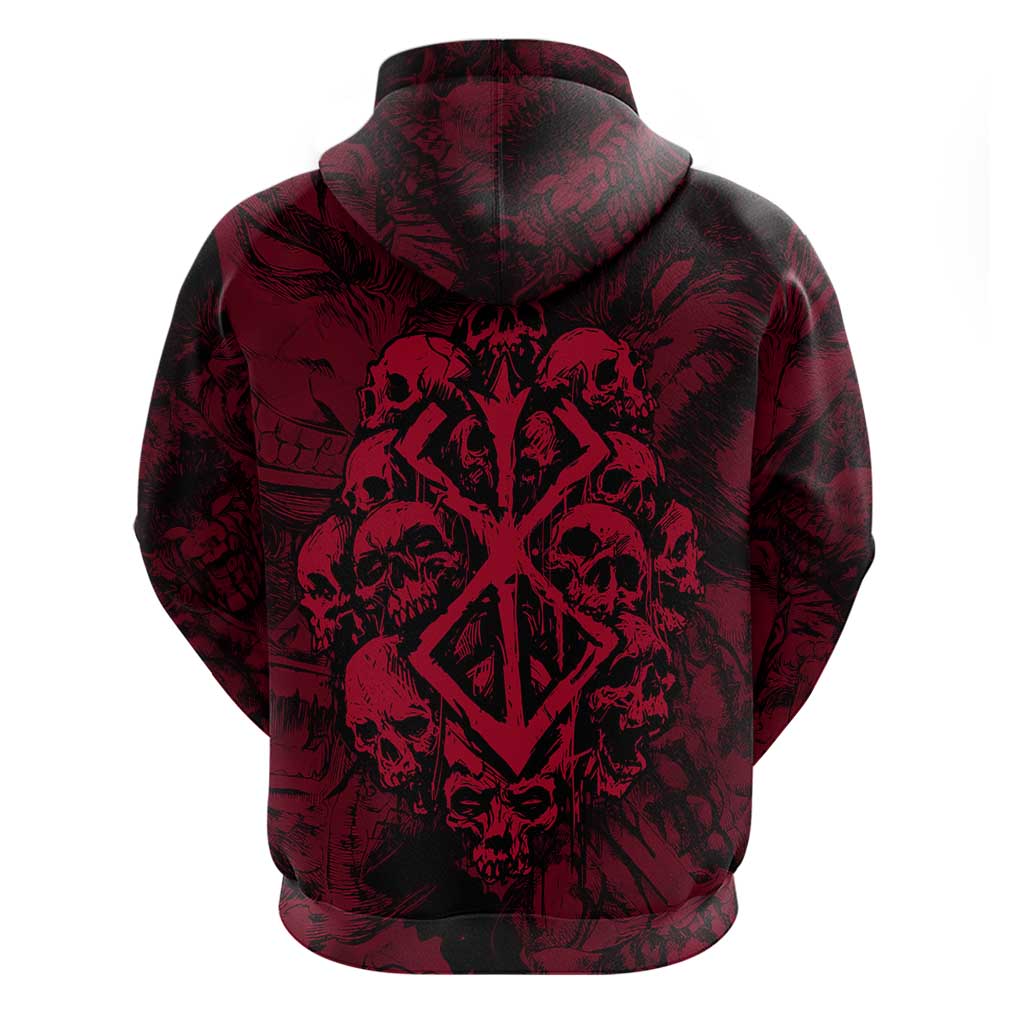 Guts Metal - Bererk Hoodie Anime Style - The Mazicc