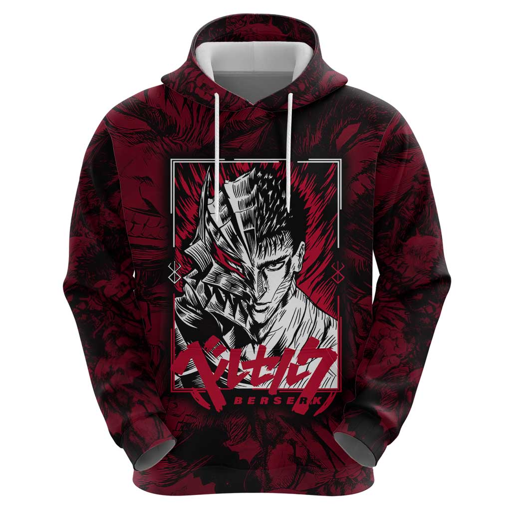 Guts Metal - Bererk Hoodie Anime Style - The Mazicc