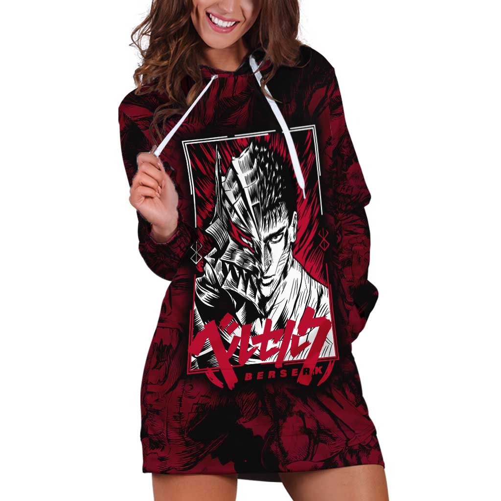 Guts Metal - Bererk Hoodie Dress Anime Style - The Mazicc