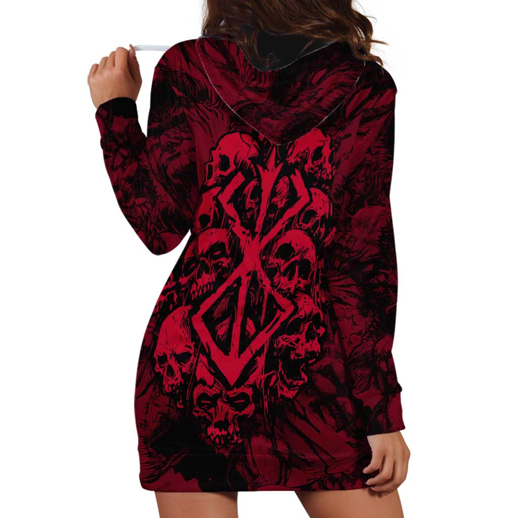 Guts Metal - Bererk Hoodie Dress Anime Style - The Mazicc