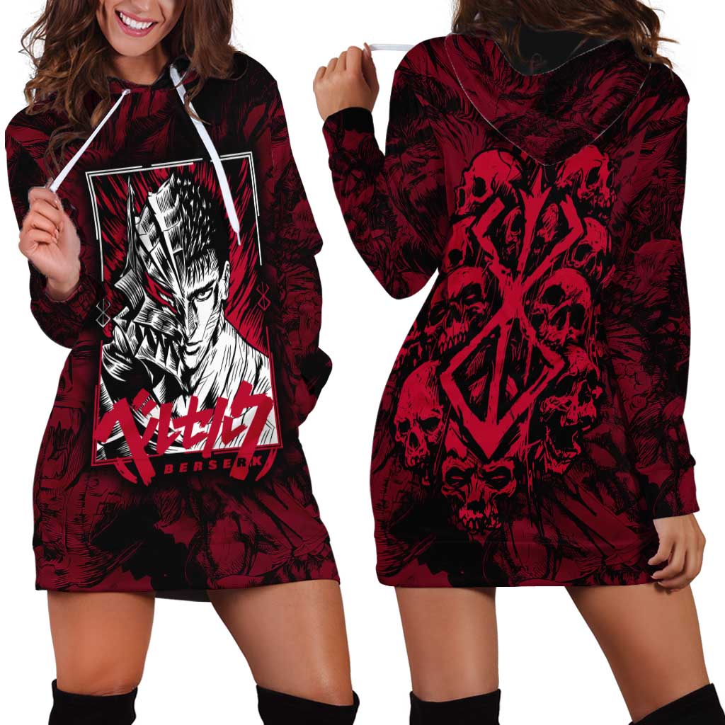 Guts Metal - Bererk Hoodie Dress Anime Style - The Mazicc