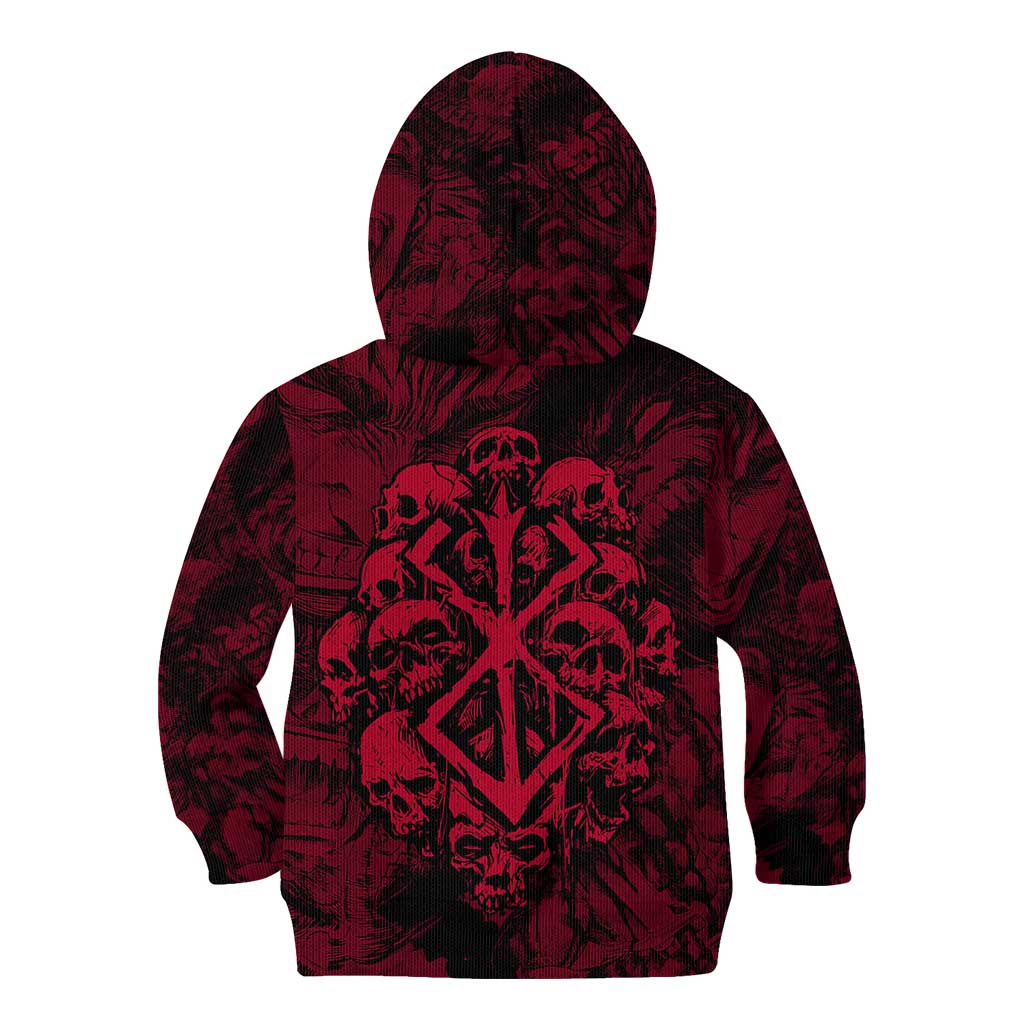 Guts Metal - Bererk Kid Hoodie Anime Style - The Mazicc