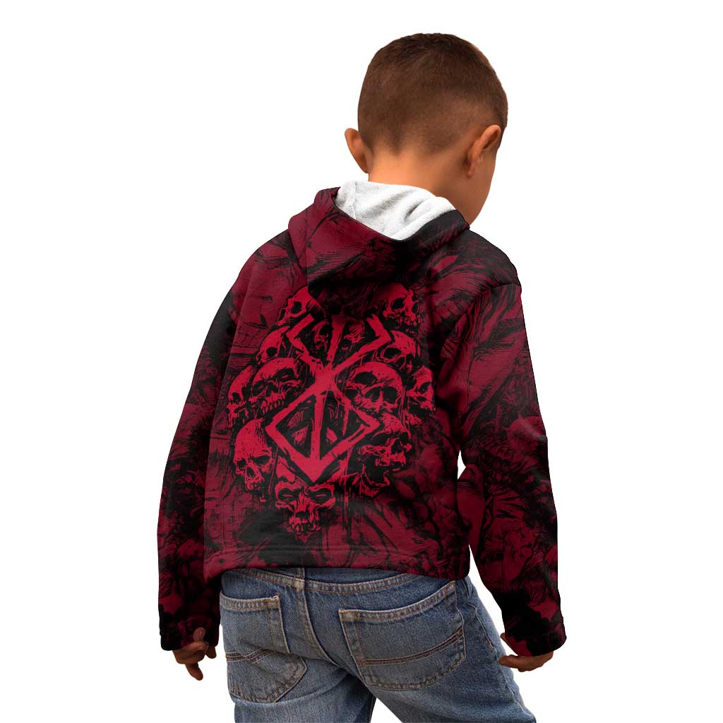 Guts Metal - Bererk Kid Hoodie Anime Style - The Mazicc