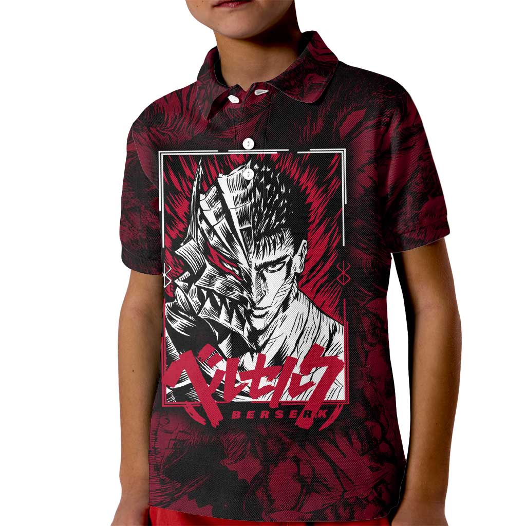 Guts Metal - Bererk Kid Polo Shirt Anime Style - The Mazicc