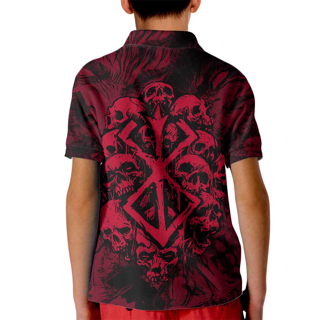 Guts Metal - Bererk Kid Polo Shirt Anime Style - The Mazicc
