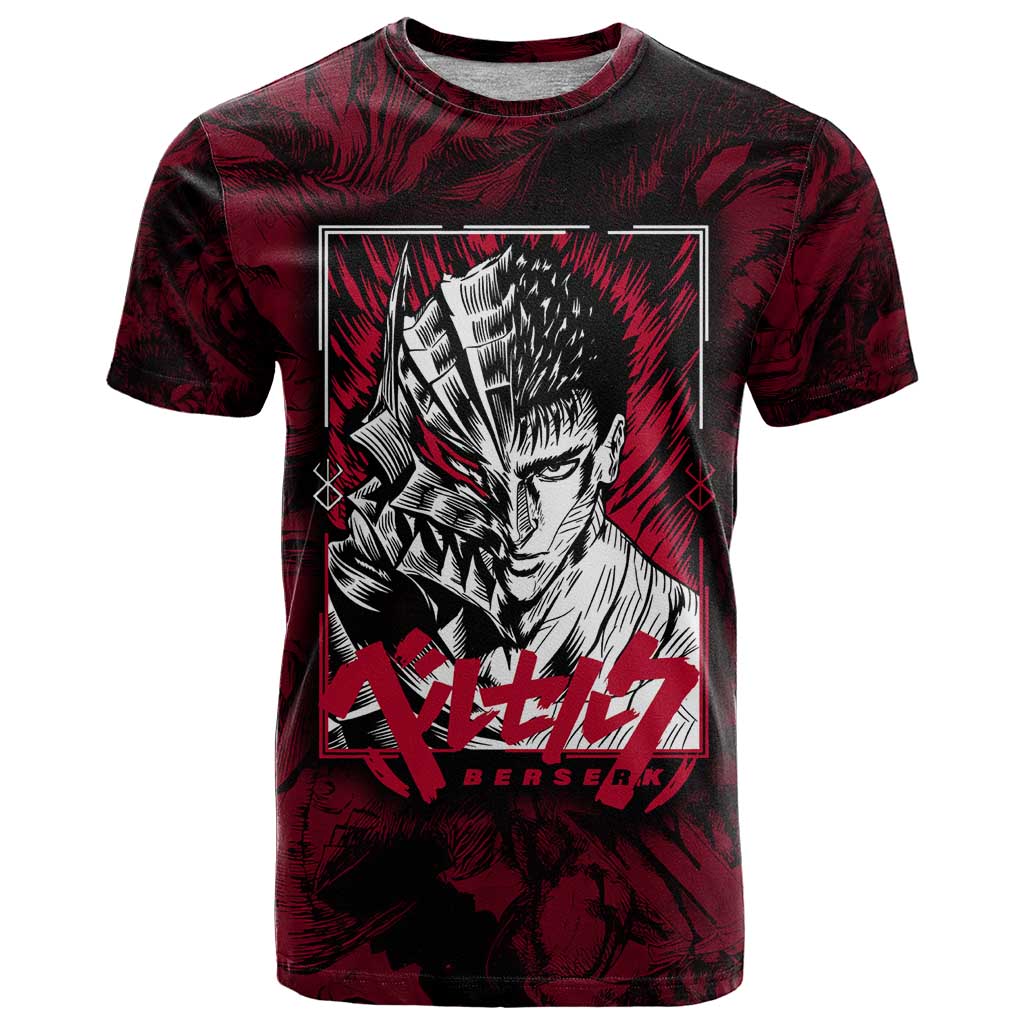 Guts Metal - Bererk T Shirt Anime Style - The Mazicc