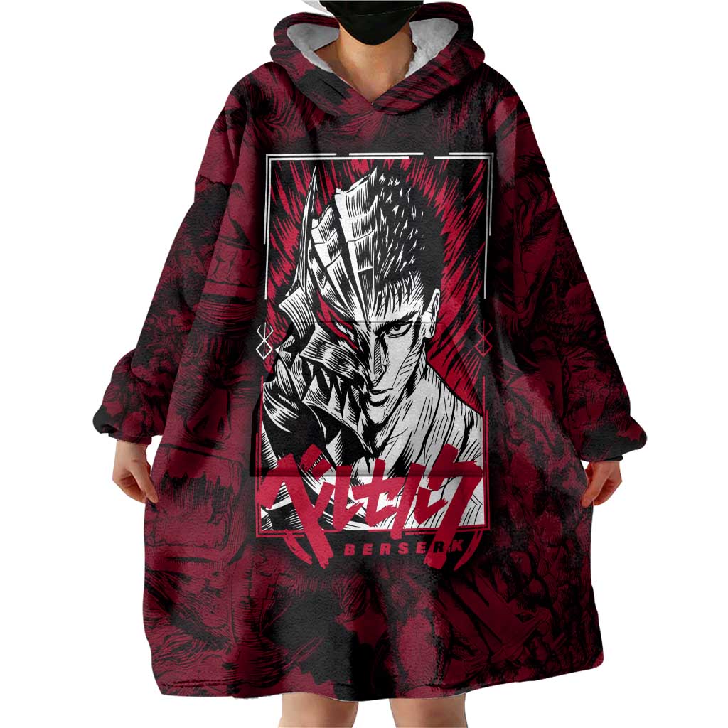 Guts Metal - Bererk Wearable Blanket Hoodie Anime Style - The Mazicc