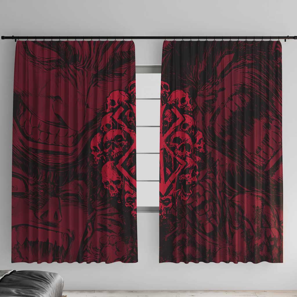Guts Metal - Bererk Window Curtain Anime Style - The Mazicc