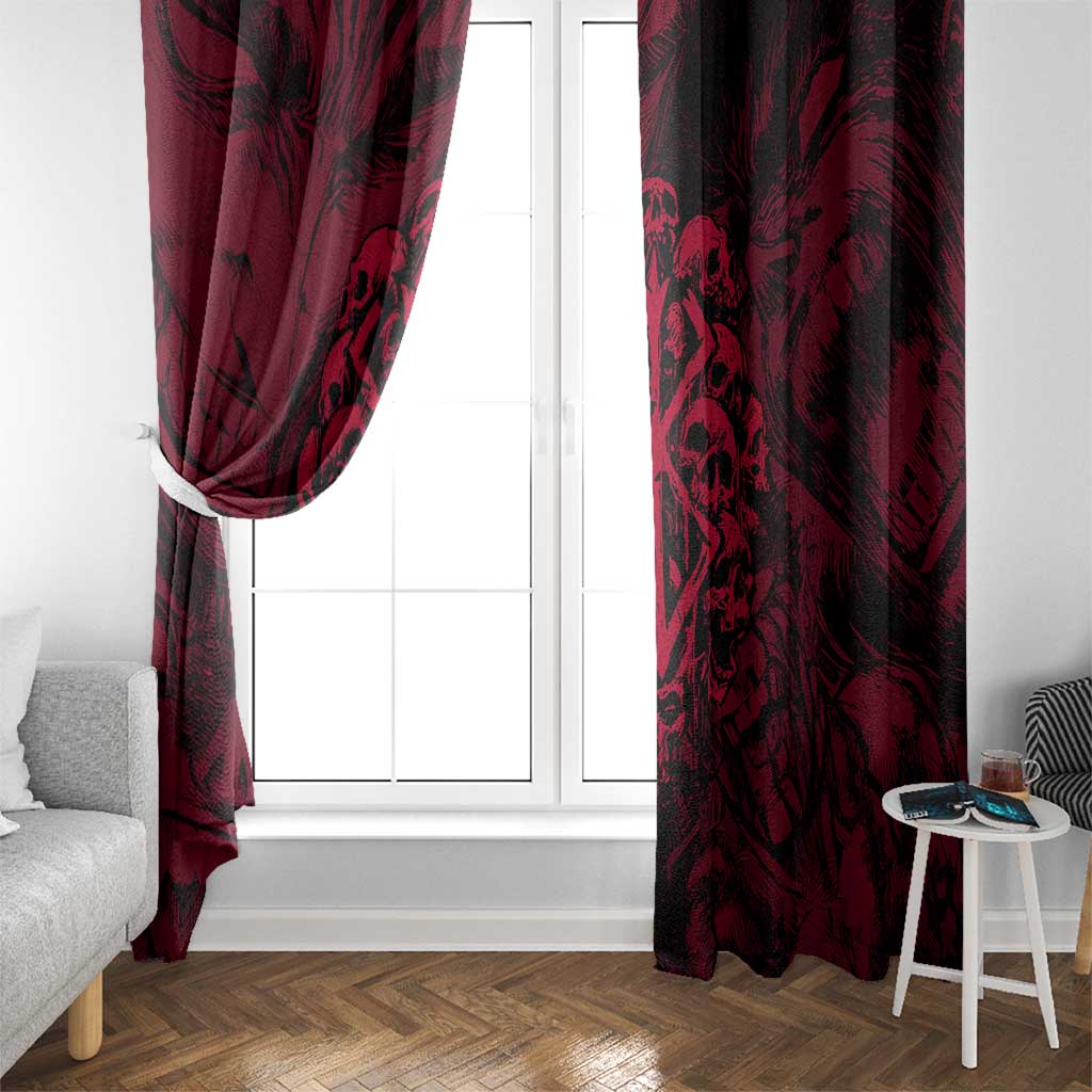 Guts Metal - Bererk Window Curtain Anime Style - The Mazicc