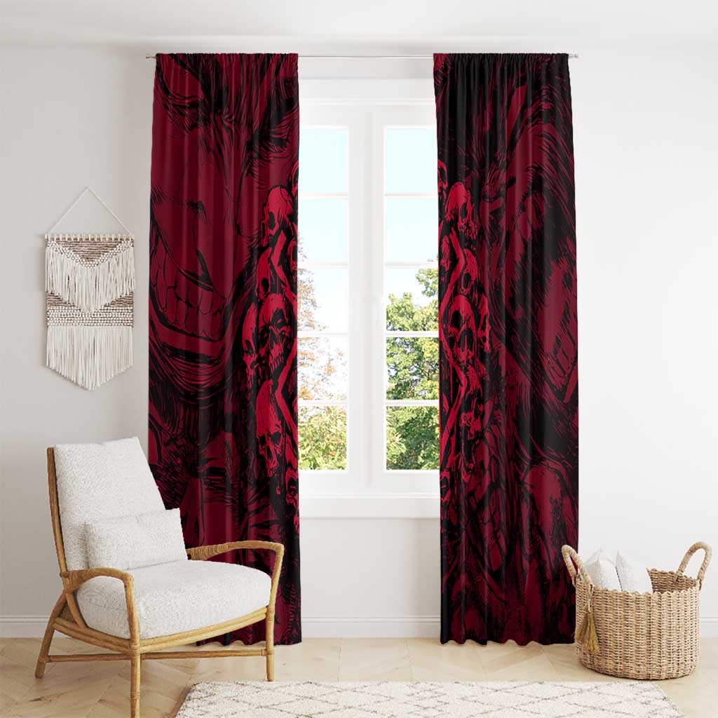 Guts Metal - Bererk Window Curtain Anime Style - The Mazicc