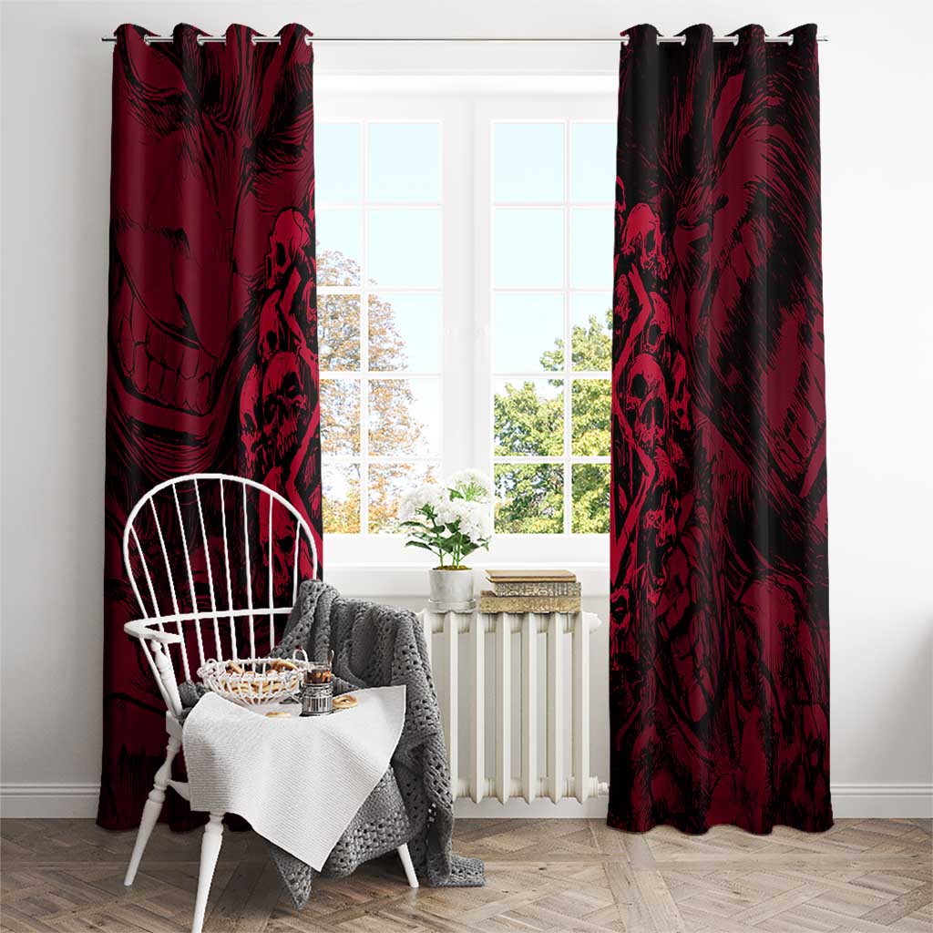 Guts Metal - Bererk Window Curtain Anime Style - The Mazicc