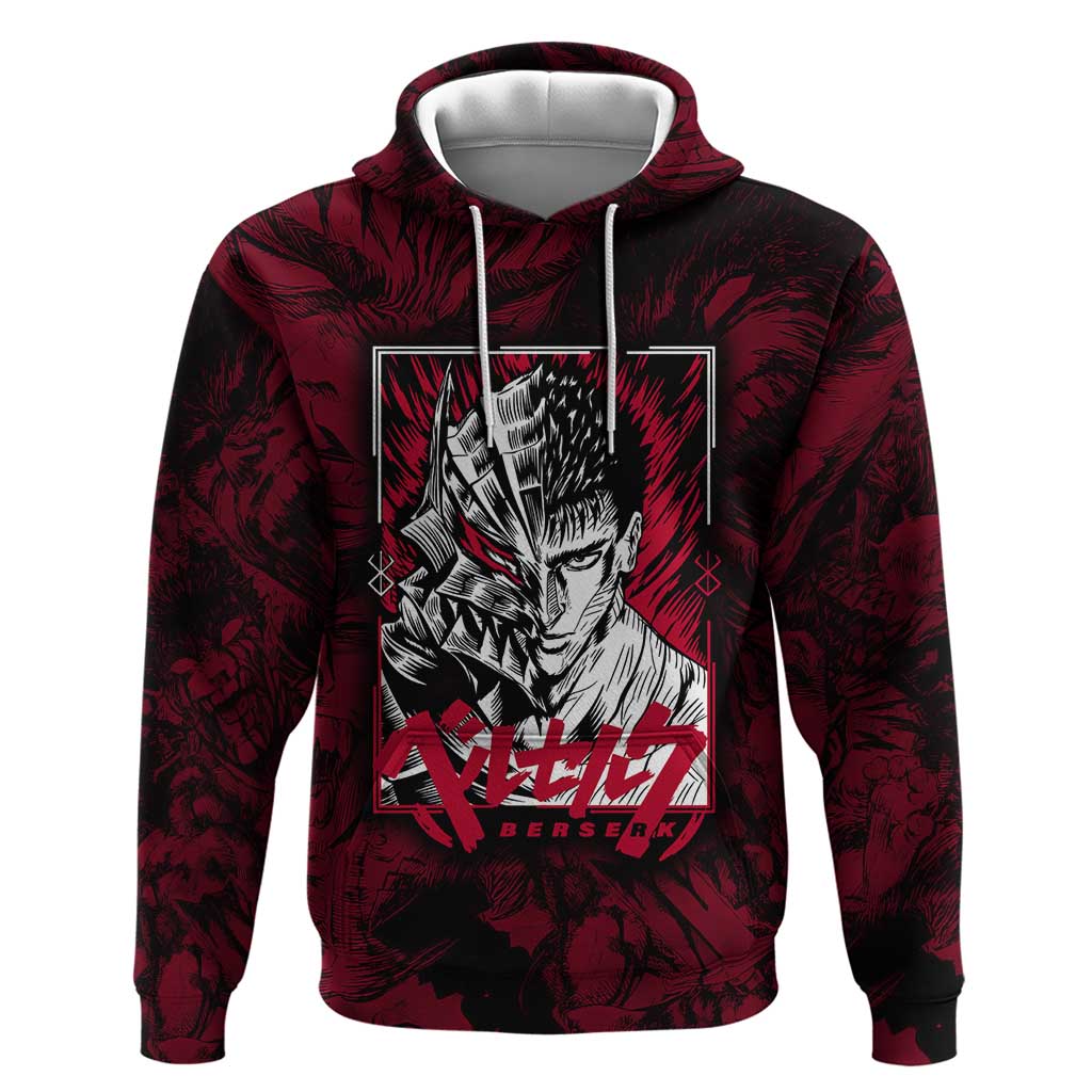 Guts Metal - Bererk Zip Hoodie Anime Style