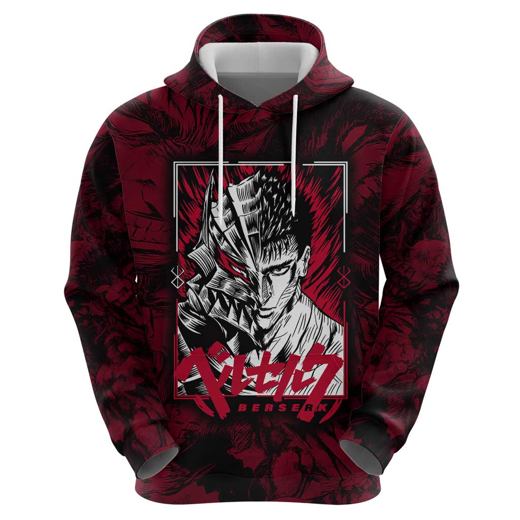 Guts Metal - Bererk Zip Hoodie Anime Style