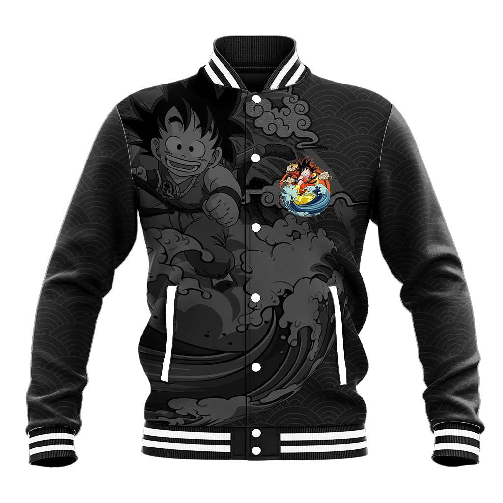 Goku Kid - Dragon Ball Baseball Jacket Anime Style - The Mazicc