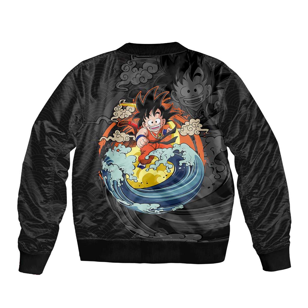 Goku Kid - Dragon Ball Bomber Jacket Anime Style - The Mazicc