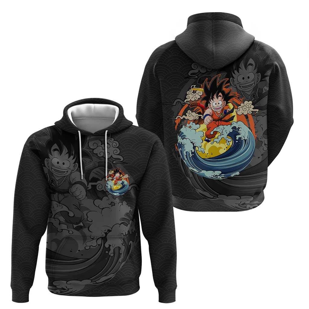 Goku Kid - Dragon Ball Hoodie Anime Style - The Mazicc