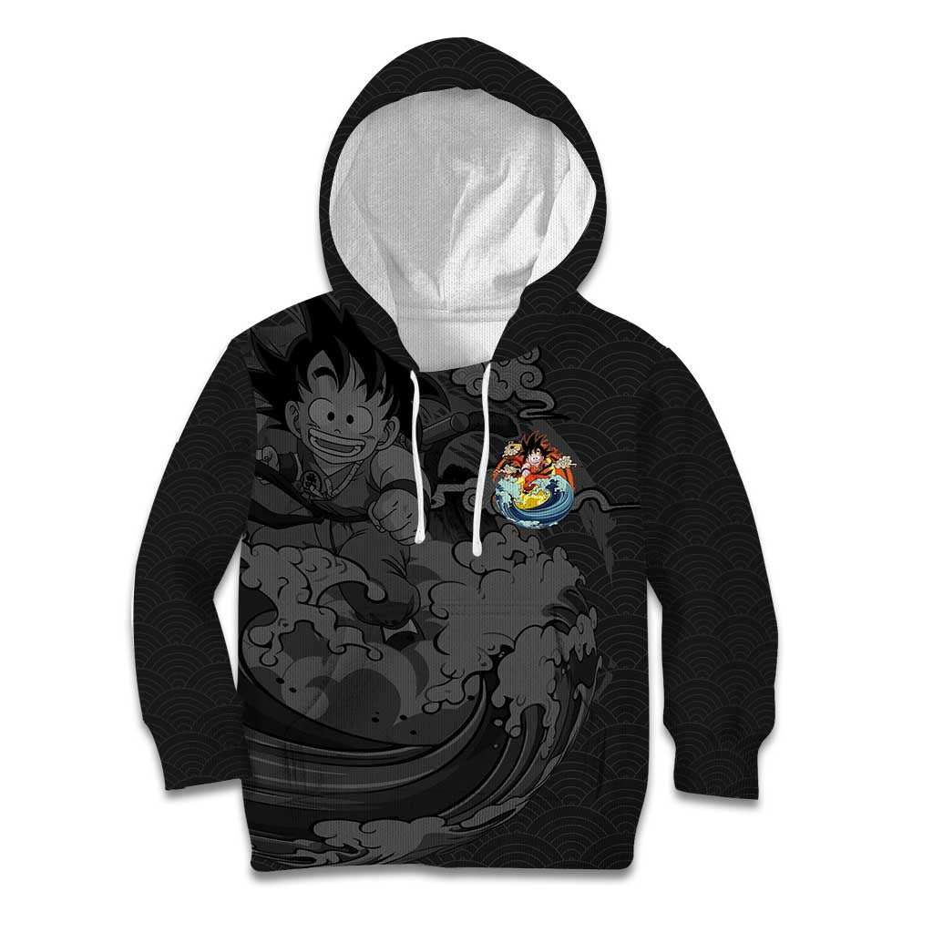 Goku Kid - Dragon Ball Kid Hoodie Anime Style - The Mazicc