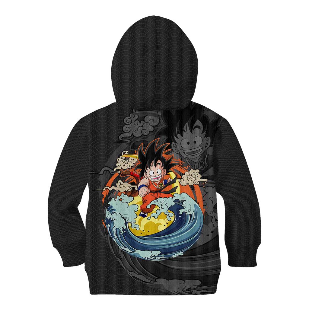 Goku Kid - Dragon Ball Kid Hoodie Anime Style - The Mazicc