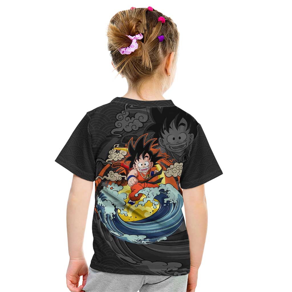 Goku Kid - Dragon Ball Kid T Shirt Anime Style - The Mazicc