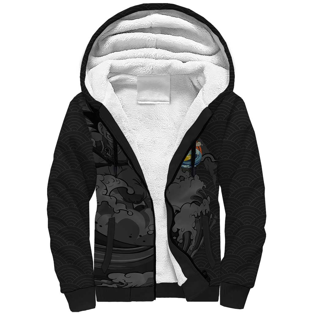 Goku Kid - Dragon Ball Sherpa Hoodie Anime Style - The Mazicc