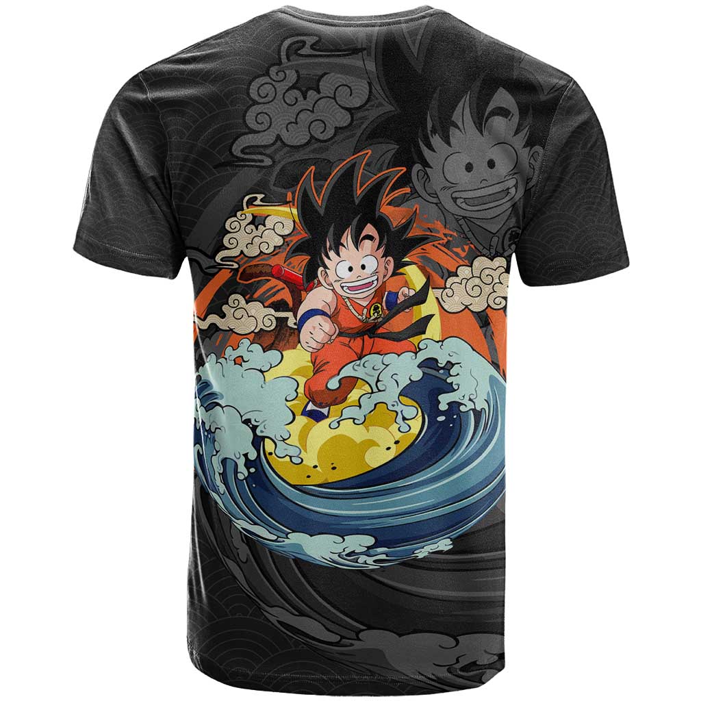 Goku Kid - Dragon Ball T Shirt Anime Style - The Mazicc