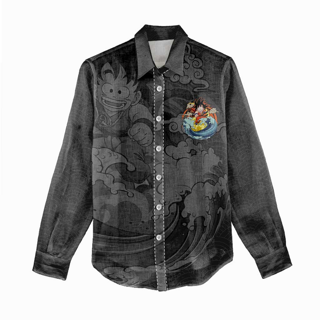 Goku Kid - Dragon Ball Women Casual Shirt Anime Style - The Mazicc