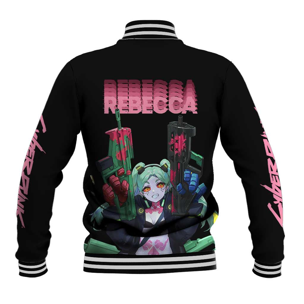 Rebecca - Cyberpunk Edgerunners Baseball Jacket Anime Style