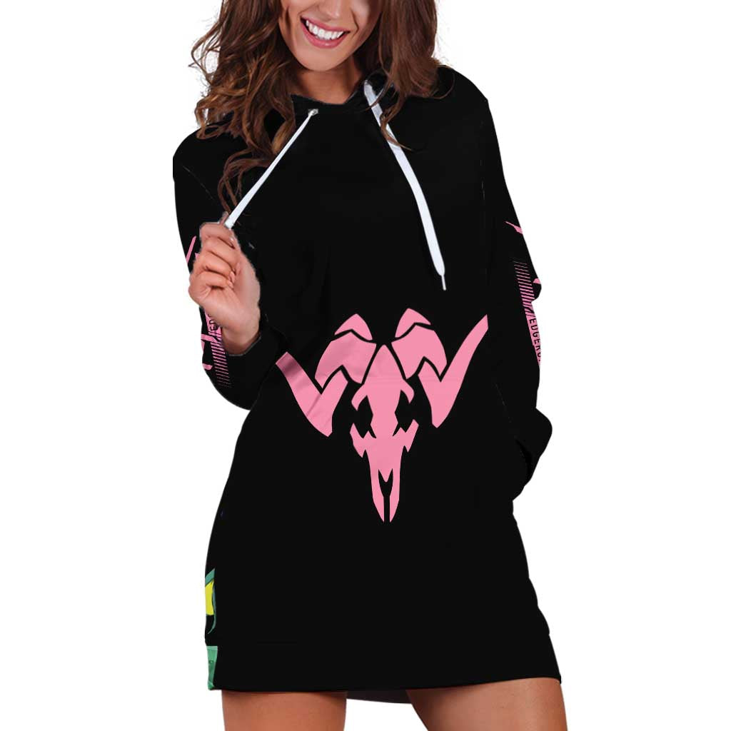 Rebecca - Cyberpunk Edgerunners Hoodie Dress Anime Style