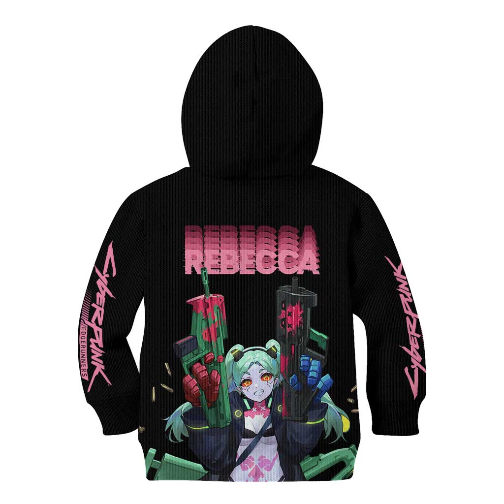 Rebecca - Cyberpunk Edgerunners Kid Hoodie Anime Style