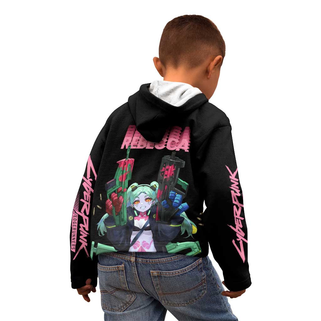 Rebecca - Cyberpunk Edgerunners Kid Hoodie Anime Style