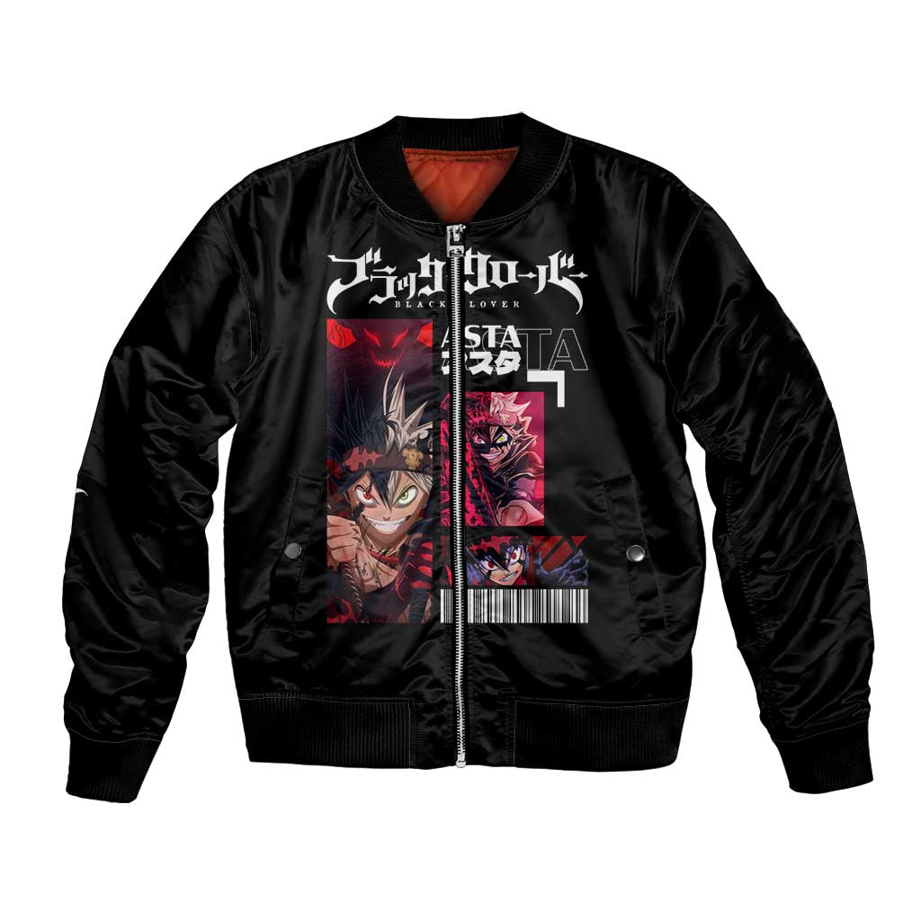 Asta - Black Clover Bomber Jacket Anime Style