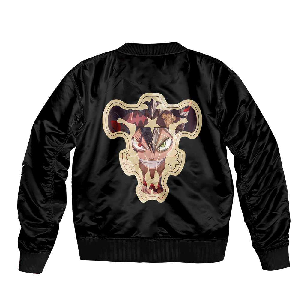 Asta - Black Clover Bomber Jacket Anime Style