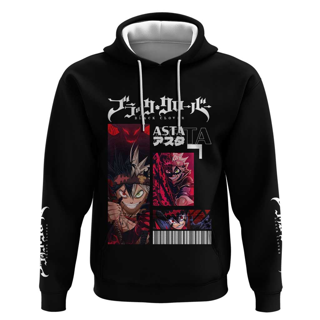 Asta - Black Clover Hoodie Anime Style