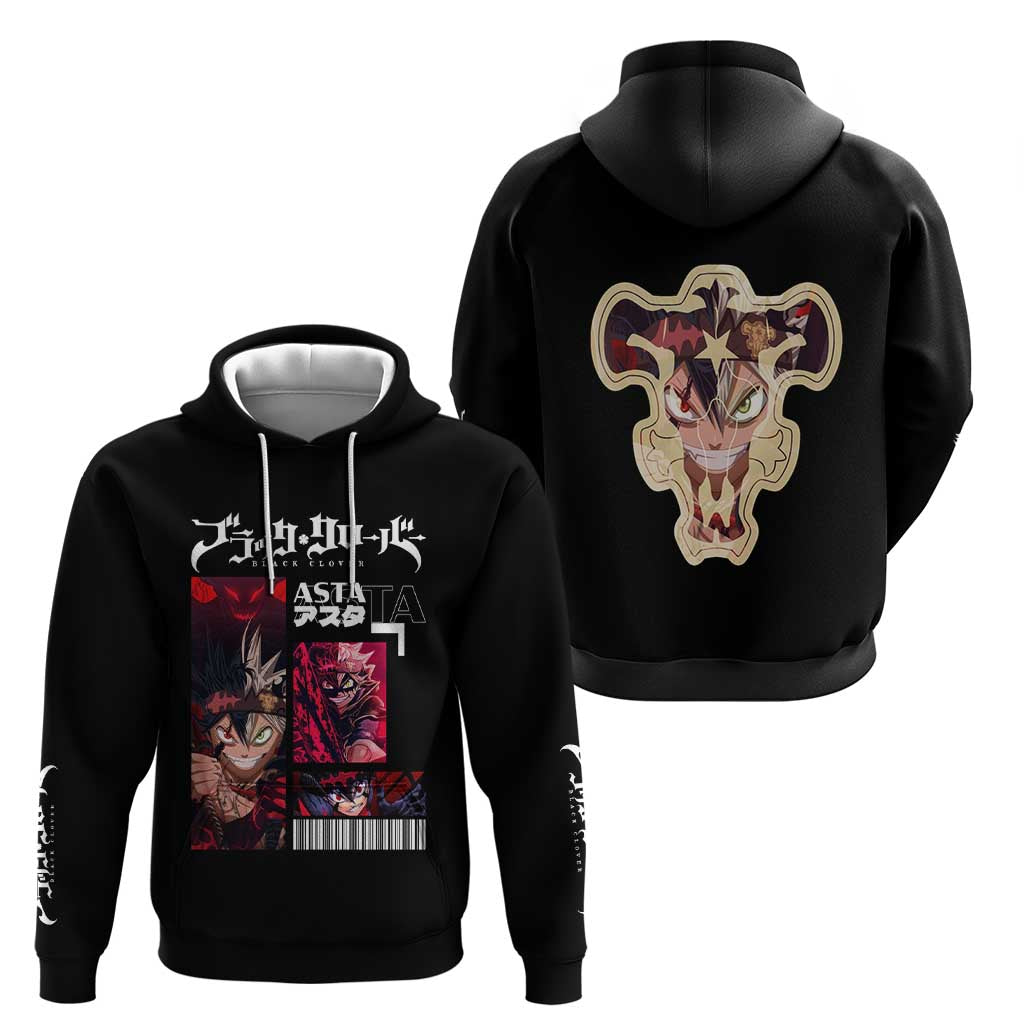 Asta - Black Clover Hoodie Anime Style