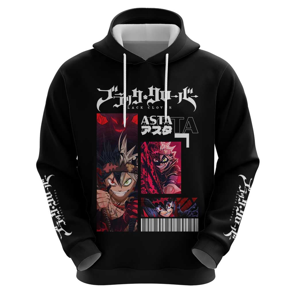 Asta - Black Clover Hoodie Anime Style