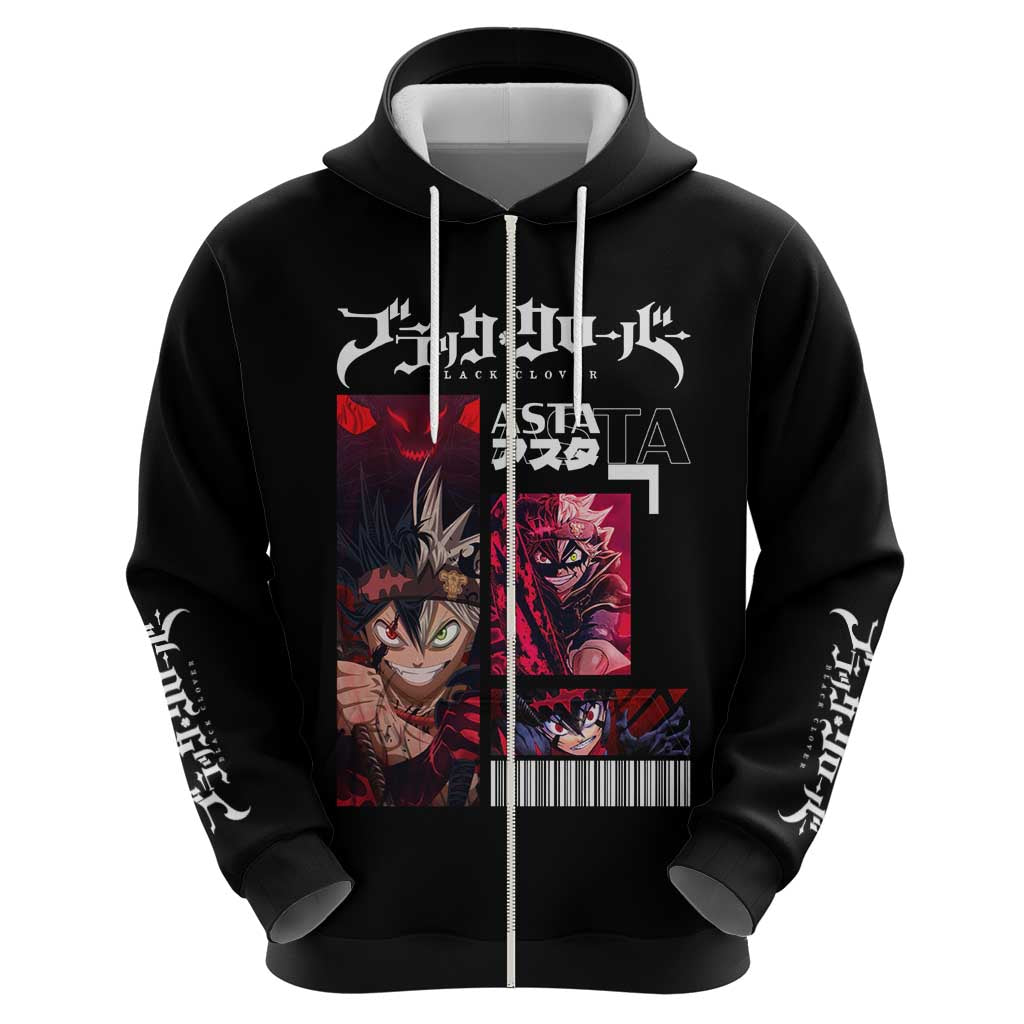Asta - Black Clover Hoodie Anime Style