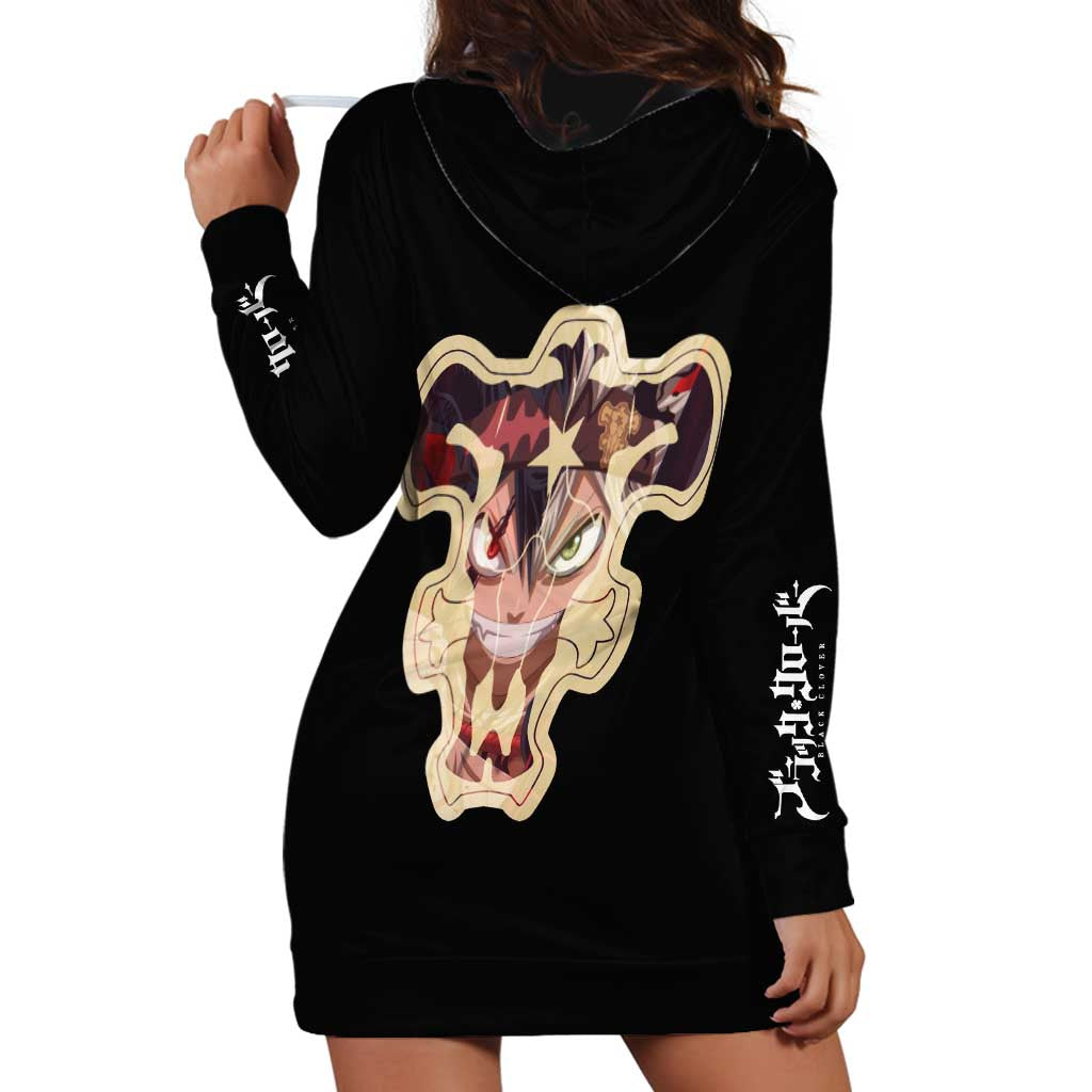 Asta - Black Clover Hoodie Dress Anime Style